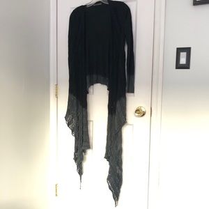 RELIGION Clothing Tie Dye Waterfall Cardigan